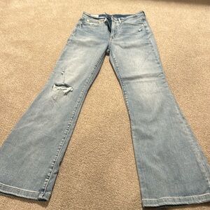 Gap flare jeans